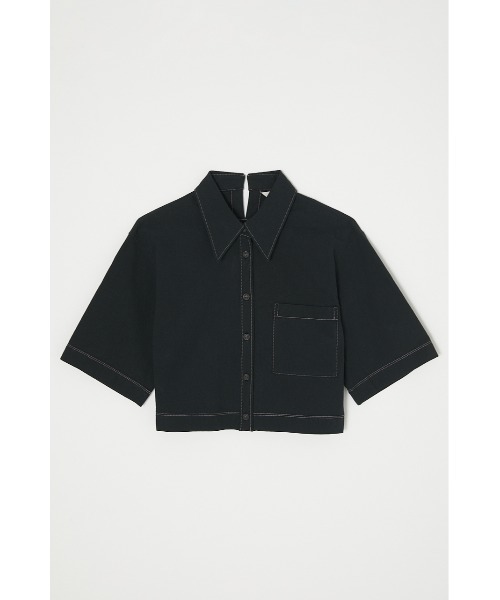 M_（エムアンダーバー）の「【M_】MINI シャツ（シャツ/ブラウス・レディース・ブラック/ピンク/オフホワイト・2/1）」の22枚目の写真