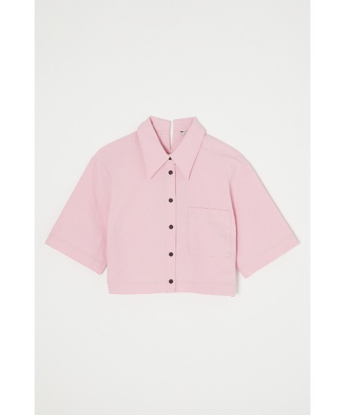 M_（エムアンダーバー）の「【M_】MINI シャツ（シャツ/ブラウス・レディース・ブラック/ピンク/オフホワイト・2/1）」の21枚目の写真