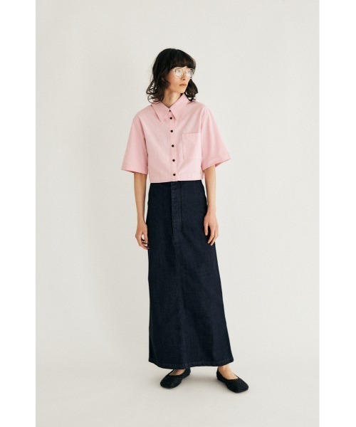 M_（エムアンダーバー）の「【M_】MINI シャツ（シャツ/ブラウス・レディース・ブラック/ピンク/オフホワイト・2/1）」の18枚目の写真