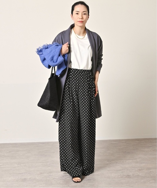 限定セール！美品　IENA イエナ　ドット　パンツ　40 Ｌ セール】ドットワイドパンツ（その他パンツ）｜VERMEIL par iena