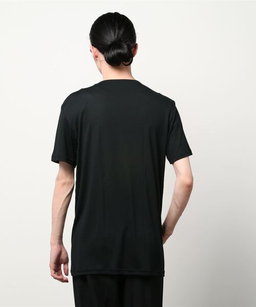 GUNZE(グンゼ)の「GUNZE グンゼ COOLMAGIC クールネック Tシャツ 鹿の子 吸汗速乾 消臭 部屋干し対応 カットソー 半袖(Tシャツ/カットソー・メンズ・ホワイト/ブラック/ホワイト系2/グレー/ブラック系その他・MEDIUM/LARGE/X-LARGE)」の12枚目の写真