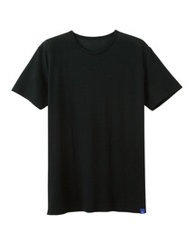 GUNZE グンゼ COOLMAGIC クールネック Tシャツ 鹿の子 吸汗速乾 消臭 部屋干し対応 カットソー 半袖