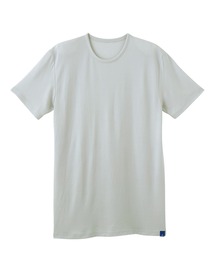 GUNZE グンゼ COOLMAGIC クールネック Tシャツ 鹿の子 吸汗速乾 消臭 部屋干し対応 カットソー 半袖