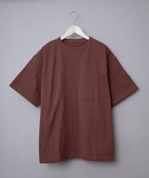 USAコットン×リサイクルコットン SDGs ルーズシルエットポケットTee