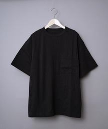 USAコットン×リサイクルコットン SDGs ルーズシルエットポケットTee