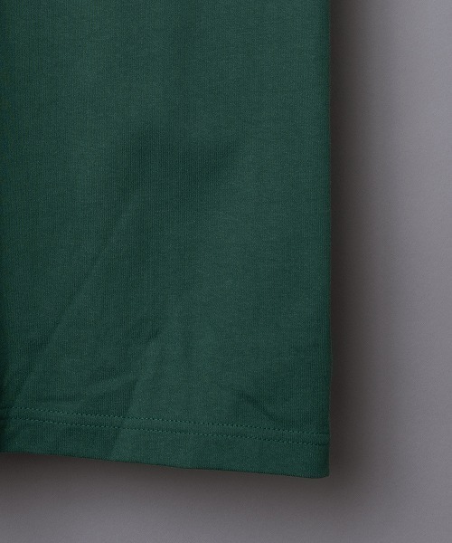Revo.(レボ)の「USAコットン×リサイクルコットン SDGs ルーズシルエットポケットTee(Tシャツ/カットソー・メンズ・ダークパープル/ホワイト/グリーン/ブラック/ブルー・MEDIUM/LARGE)」の12枚目の写真