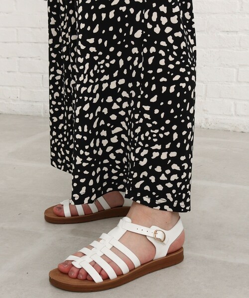 Cutie Blonde（キューティーブロンド）の「◆【洗える/接触冷感/S-L】ゆるテロリラックスパンツ（その他パンツ・レディース・キャメル/ブラック系/ベージュ系/ネイビー系2・01/02/03）」の12枚目の写真