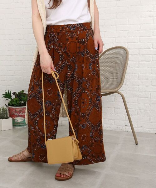 Cutie Blonde（キューティーブロンド）の「◆【洗える/接触冷感/S-L】ゆるテロリラックスパンツ（その他パンツ・レディース・キャメル/ブラック系/ベージュ系/ネイビー系2・01/02/03）」の15枚目の写真