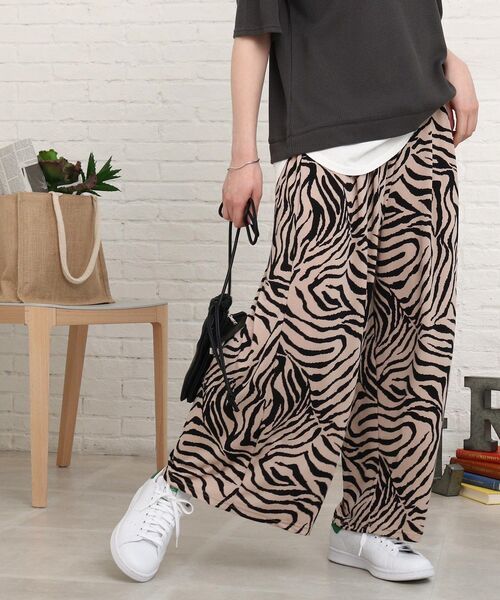 Cutie Blonde（キューティーブロンド）の「◆【洗える/接触冷感/S-L】ゆるテロリラックスパンツ（その他パンツ・レディース・キャメル/ブラック系/ベージュ系/ネイビー系2・01/02/03）」の21枚目の写真