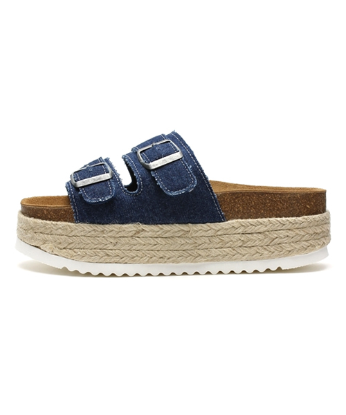 Jeffrey Campbell(ジェフリーキャンベル)の「(JEFFREY CAMPBELL FOR ROSE BUD) AN 271 CLARA JUTE DBL STRAP SANDAL 【non no掲載】【GLITTER掲載】【Gina掲載】ジュートストラップサンダル(サンダル・レディース・ブルー/ホワイト/その他4/その他3・36/37/38/35)」の11枚目の写真