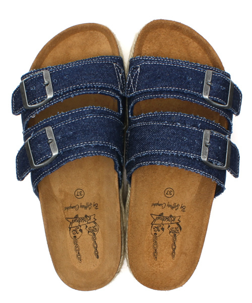 Jeffrey Campbell(ジェフリーキャンベル)の「(JEFFREY CAMPBELL FOR ROSE BUD) AN 271 CLARA JUTE DBL STRAP SANDAL 【non no掲載】【GLITTER掲載】【Gina掲載】ジュートストラップサンダル(サンダル・レディース・ブルー/ホワイト/その他4/その他3・36/37/38/35)」の12枚目の写真