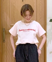 【MACOBAR×rikoさん&masatoさんご夫婦】riko手書きプリントコラボTシャツ