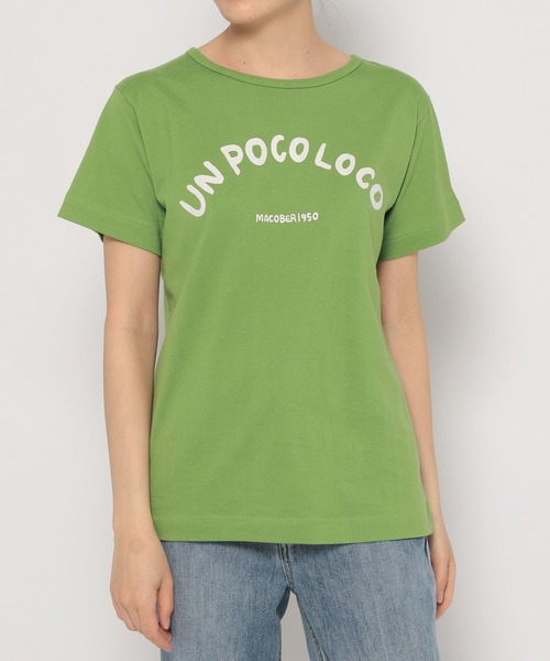 studio CLIP（スタディオクリップ）の「【MACOBAR×rikoさん&masatoさんご夫婦】riko手書きプリントコラボTシャツ（Tシャツ/カットソー・レディース・ホワイト/グリーン/ピンク・MEDIUM/LARGE）」の20枚目の写真