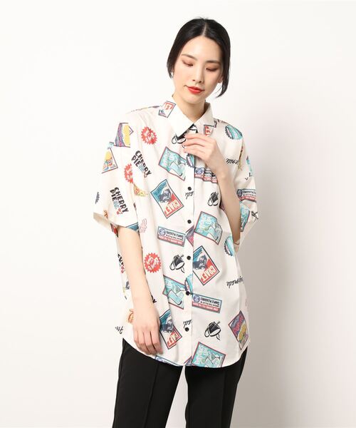 セール】総柄シャツ（シャツ/ブラウス）｜SpRay（スプレイ）の