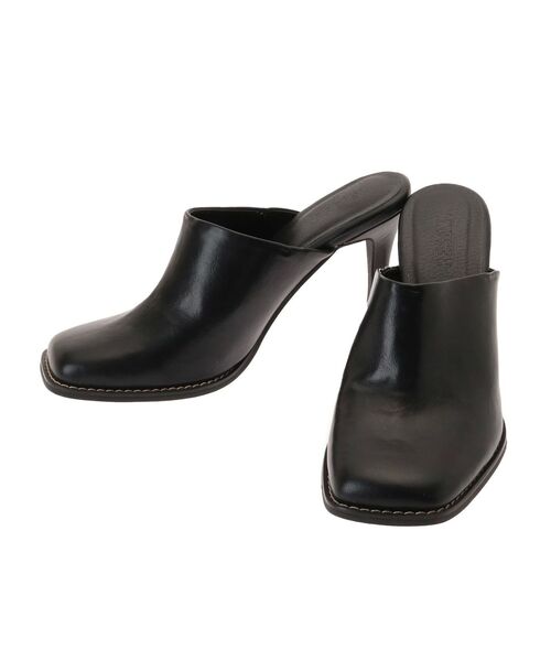 RESEXXY（リゼクシー）の「2wayフラッフィーデザインミュール（サンダル・レディース・ブラック/ベージュ・SMALL/MEDIUM/LARGE）」の17枚目の写真