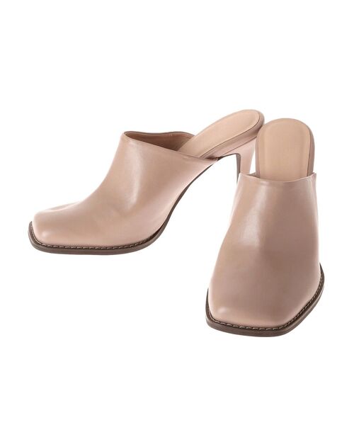 RESEXXY（リゼクシー）の「2wayフラッフィーデザインミュール（サンダル・レディース・ブラック/ベージュ・SMALL/MEDIUM/LARGE）」の18枚目の写真