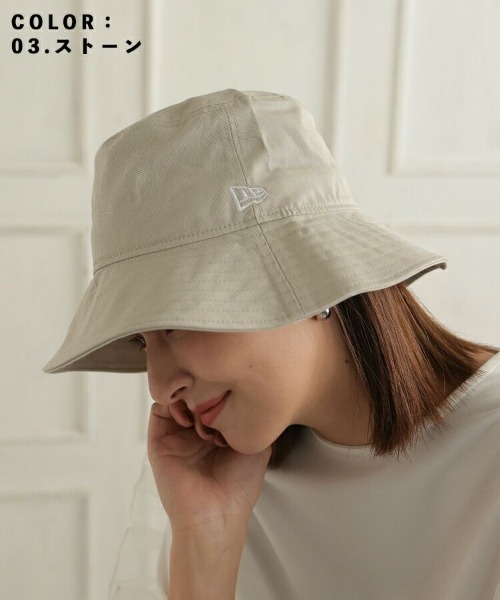 NEW ERA（ニューエラ）の「【NEW ERA】ハット バケット03 ◇ [BSC]（ハット・メンズ・ブラック/ストーン/ベージュ系その他・S-M/M-L/L-XL）」の2枚目の写真