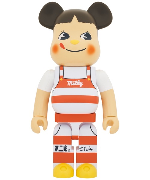 BE@RBRICK ペコちゃん ミルキー三角帽子デザイン 1000％