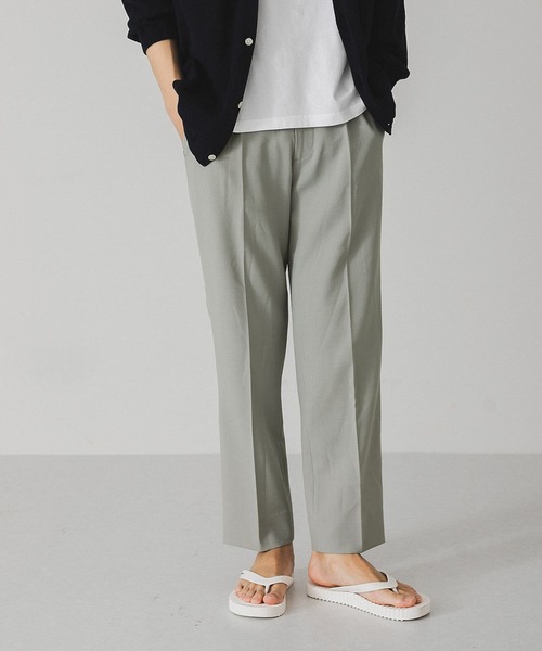 URBAN RESEARCH DOORS(アーバンリサーチドアーズ)の「ドライパナマ ストレートトラウザー(その他パンツ・メンズ・グレー/グリーン/ネイビー・SMALL/MEDIUM/LARGE)」の21枚目の写真