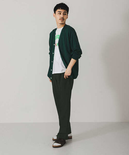 URBAN RESEARCH DOORS(アーバンリサーチドアーズ)の「ドライパナマ ストレートトラウザー(その他パンツ・メンズ・グレー/グリーン/ネイビー・SMALL/MEDIUM/LARGE)」の16枚目の写真