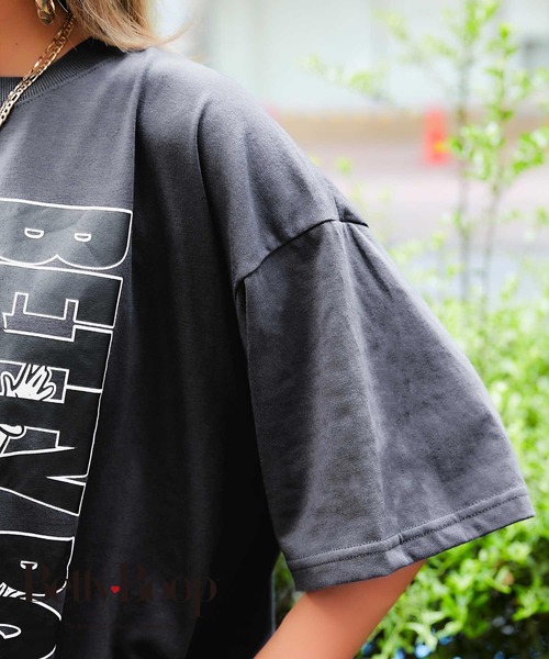 babyShoop（ベイビーシュープ）の「レオパード柄BETTY BOOP半袖TOPS【BP】（Tシャツ/カットソー・レディース・ホワイト/グレー/ベージュ・FREE）」の18枚目の写真