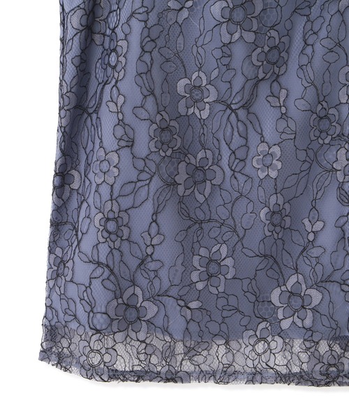 PROPORTION BODY DRESSING（プロポーションボディドレッシング）の「ラッフルレースブラウス / 1212210602（シャツ/ブラウス・レディース・ネイビー/ブラウン/オフホワイト/ブルー・FREE）」の18枚目の写真