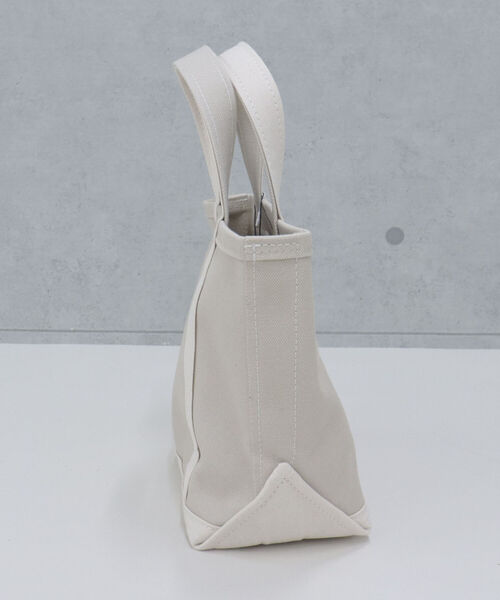 ORCIVAL（オーシバル）の「【ORCIVAL/オーシバル】CANVAS TOTE S　コンビキャンバストートバッグS（トートバッグ・レディース・ブラウン/アイボリー/グレイッシュベージュ・FREE）」の5枚目の写真