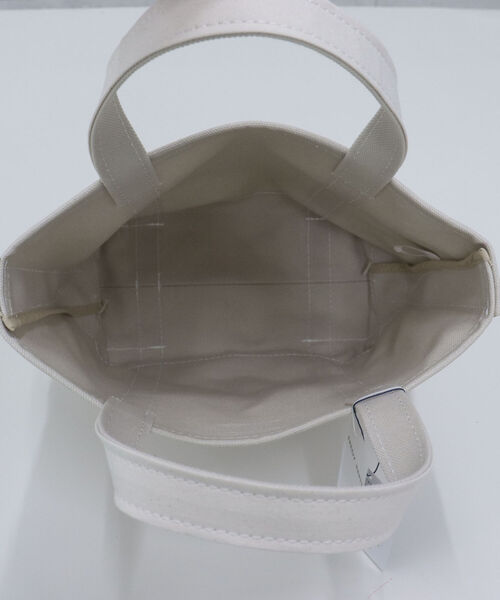 ORCIVAL（オーシバル）の「【ORCIVAL/オーシバル】CANVAS TOTE S　コンビキャンバストートバッグS（トートバッグ・レディース・ブラウン/アイボリー/グレイッシュベージュ・FREE）」の6枚目の写真