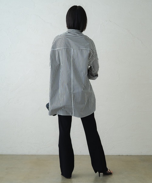 LOUNGEDRESS(ラウンジドレス)の「ニットフレアパンツ(その他パンツ・レディース・ブラック/ベージュ・FREE)」の8枚目の写真