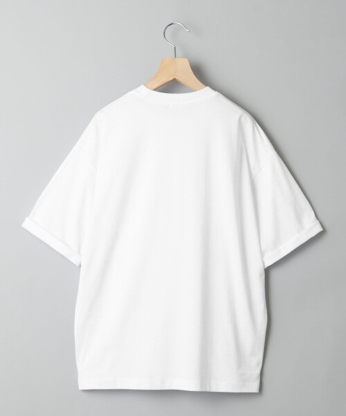 BEAUTY&YOUTH UNITED ARROWS（ビューティーアンドユースユナイテッドアローズ）の「【WEB限定】ロールアップ ワイド テーパード Tシャツ -MADE IN JAPAN-（Tシャツ/カットソー・メンズ・ホワイト/ライトグレー/ブラック/ライム/ライトブルー/ライトピンク/その他1・S/M/L/XL）」の21枚目の写真