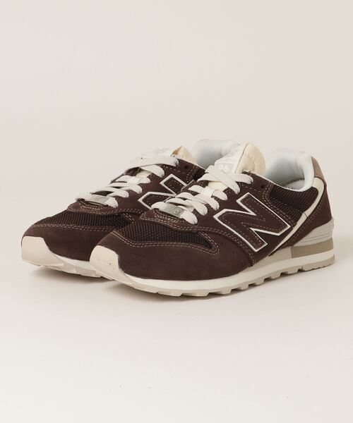 NEW BALANCE（ニューバランス）の「WL996（スニーカー・レディース・ライトグレー/ブラウン/ベージュ/ネイビー・23.0cm/22.5cm/24.5cm/25.0cm/24.0cm/25.5cm/22.0cm/23.5cm）」の3枚目の写真