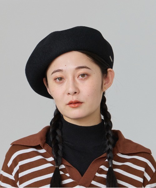 OVERRIDE BASQUE BASIC BERET / オーバーライド（ハンチング/ベレー帽）｜OVERRIDE（オーバーライド）