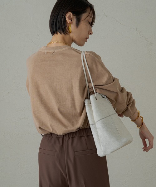 LOUNGEDRESS（ラウンジドレス）の「【GOOD ROCK SPEED / グッドロックスピード】EAGLEロンT（Tシャツ/カットソー・レディース・ブラック/ベージュ/オフホワイト・FREE）」の20枚目の写真