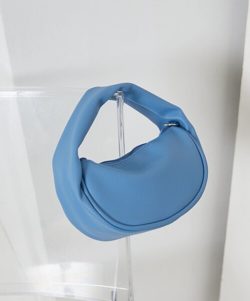 PUBLUX（パブリュクス）の「▽PUBLUX/パブリュクス フェイクレザーワンハンドルバッグ（ハンドバッグ・レディース・ブラック/ピンク/ブルー/グリーン・ONE SIZE）」の19枚目の写真