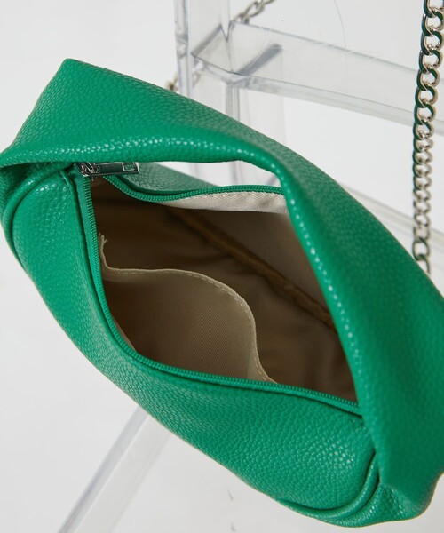 PUBLUX（パブリュクス）の「▽PUBLUX/パブリュクス フェイクレザーワンハンドルバッグ（ハンドバッグ・レディース・ブラック/ピンク/ブルー/グリーン・ONE SIZE）」の20枚目の写真