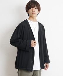 【MinoriTY】カーディガン 袖口 ロールアップ 長袖カーデ メンズ オーバーサイズ ルーズシルエット