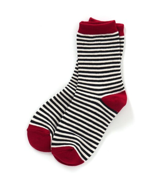 BREEZE（ブリーズ）の「ボーイズソックス（ソックス/靴下・キッズ・ブルー/オレンジ/レッド/ブラウン・15 /18/21）」の3枚目の写真