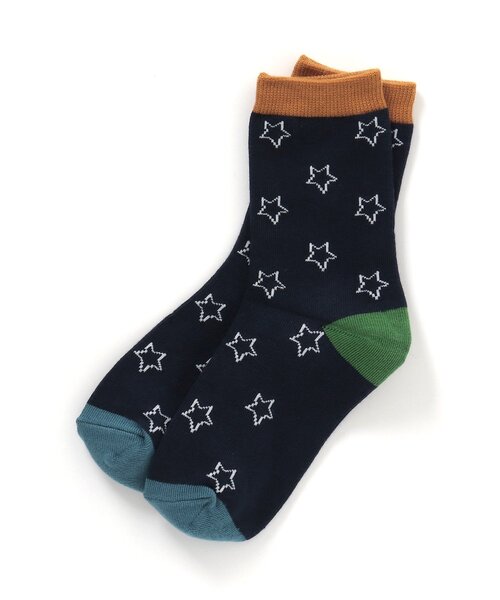 BREEZE（ブリーズ）の「ボーイズソックス（ソックス/靴下・キッズ・ブルー/オレンジ/レッド/ブラウン・15 /18/21）」の4枚目の写真