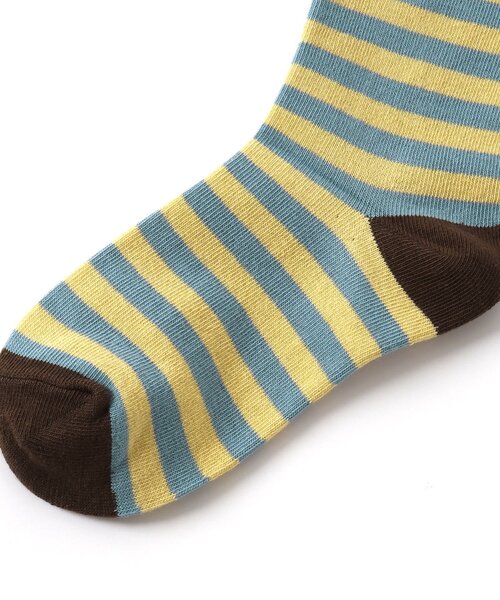 BREEZE（ブリーズ）の「ボーイズソックス（ソックス/靴下・キッズ・ブルー/オレンジ/レッド/ブラウン・15 /18/21）」の7枚目の写真