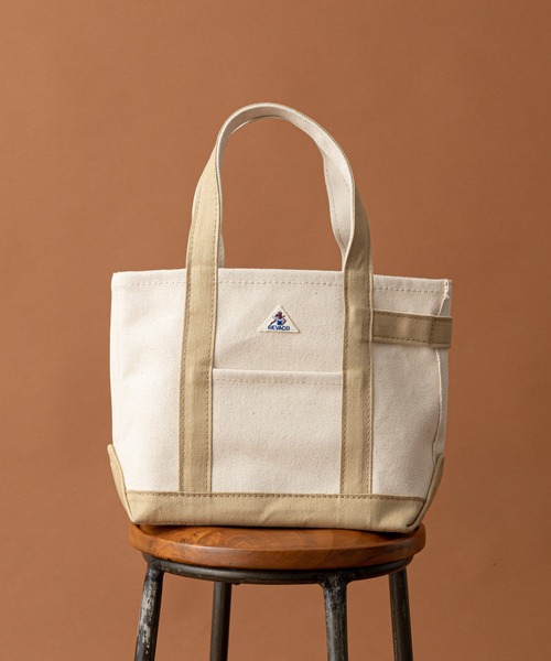 GEVACO（ゲバコ）の「【GEVACO/ゲバコ】キャンバストートバッグ　Sサイズ（トートバッグ・レディース・ブラック/ダークグリーン/ベージュ/サンドベージュ/グリーン/アイボリー/グレー/レッド/ネイビー・ONE SIZE）」の5枚目の写真