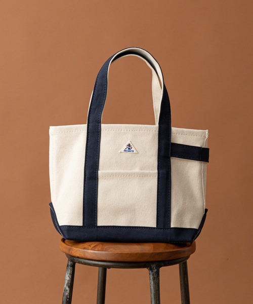 GEVACO（ゲバコ）の「【GEVACO/ゲバコ】キャンバストートバッグ　Sサイズ（トートバッグ・レディース・ブラック/ダークグリーン/ベージュ/サンドベージュ/グリーン/アイボリー/グレー/レッド/ネイビー・ONE SIZE）」の9枚目の写真