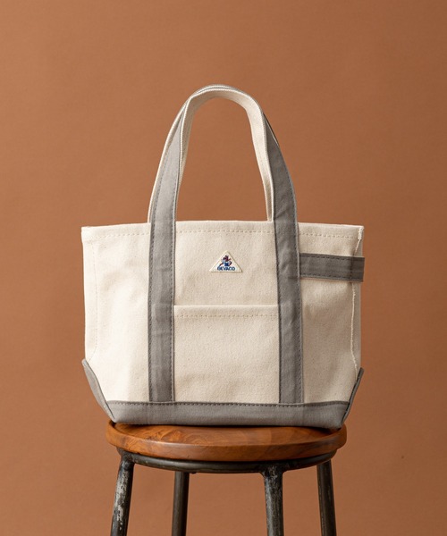 GEVACO（ゲバコ）の「【GEVACO/ゲバコ】キャンバストートバッグ　Sサイズ（トートバッグ・レディース・ブラック/ダークグリーン/ベージュ/サンドベージュ/グリーン/アイボリー/グレー/レッド/ネイビー・ONE SIZE）」の4枚目の写真