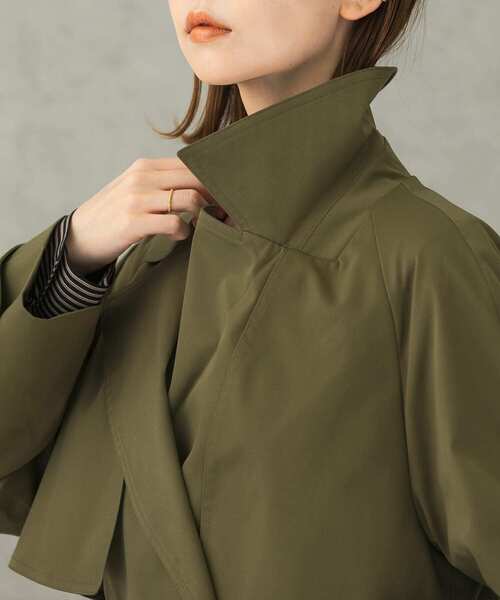 URBAN RESEARCH ROSSO（アーバンリサーチロッソ）の「オーバートレンチコート（トレンチコート・レディース・ベージュ/カーキ・38/36）」の18枚目の写真