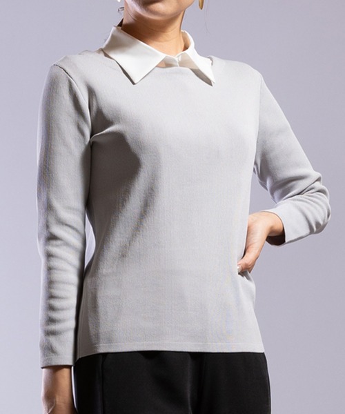 【セール】プレーンニット長袖トップス（ニット/セーター）｜ETERNITY SELECT（エタニティ セレクト）