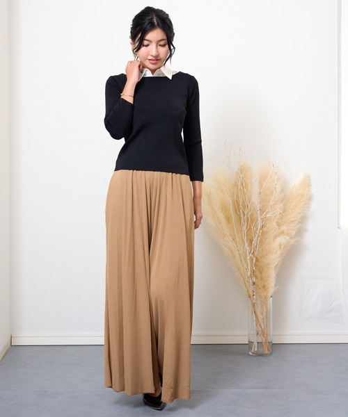 【セール】プレーンニット長袖トップス（ニット/セーター）｜ETERNITY SELECT（エタニティ セレクト）