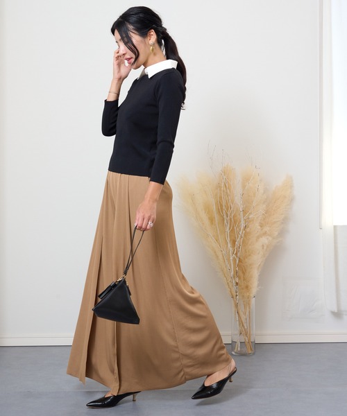 【セール】プレーンニット長袖トップス（ニット/セーター）｜ETERNITY SELECT（エタニティ セレクト）