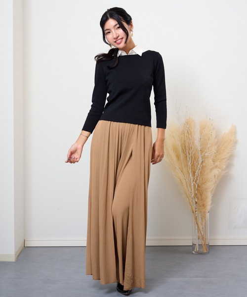 【セール】プレーンニット長袖トップス（ニット/セーター）｜ETERNITY SELECT（エタニティ セレクト）