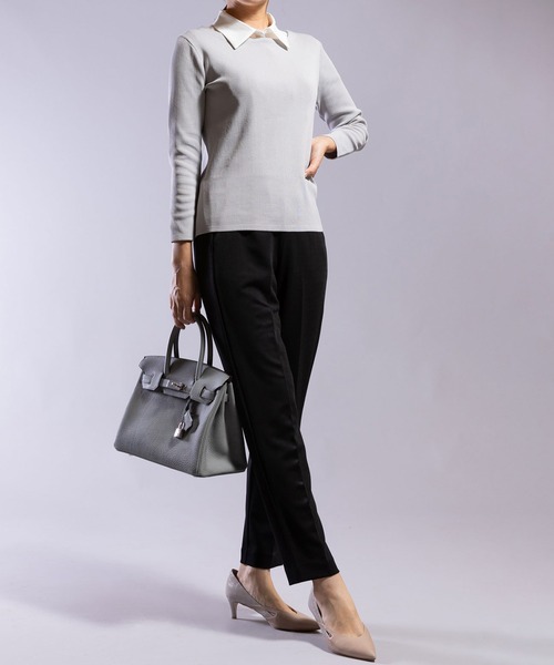 【セール】プレーンニット長袖トップス（ニット/セーター）｜ETERNITY SELECT（エタニティ セレクト）