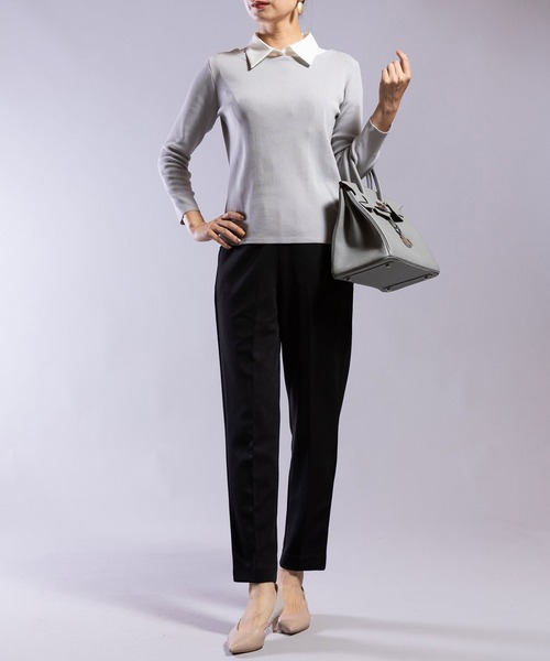 【セール】プレーンニット長袖トップス（ニット/セーター）｜ETERNITY SELECT（エタニティ セレクト）