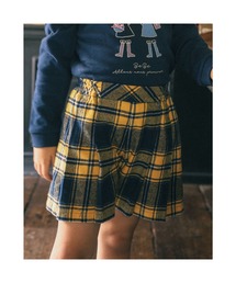 BeBe | BeBe/【お揃い】コットンネルチェックプリーツキュロット(90~140cm)(その他パンツ)